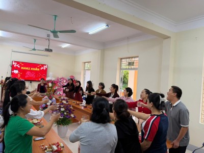 Trường Mầm non Sơn Ca Phường Điện Biên Phủ tổ chức khai xuân và ổn định nền nếp, kỷ cương trường học và các hoạt động chuyên môn  sau Tết Nguyên đán 2026