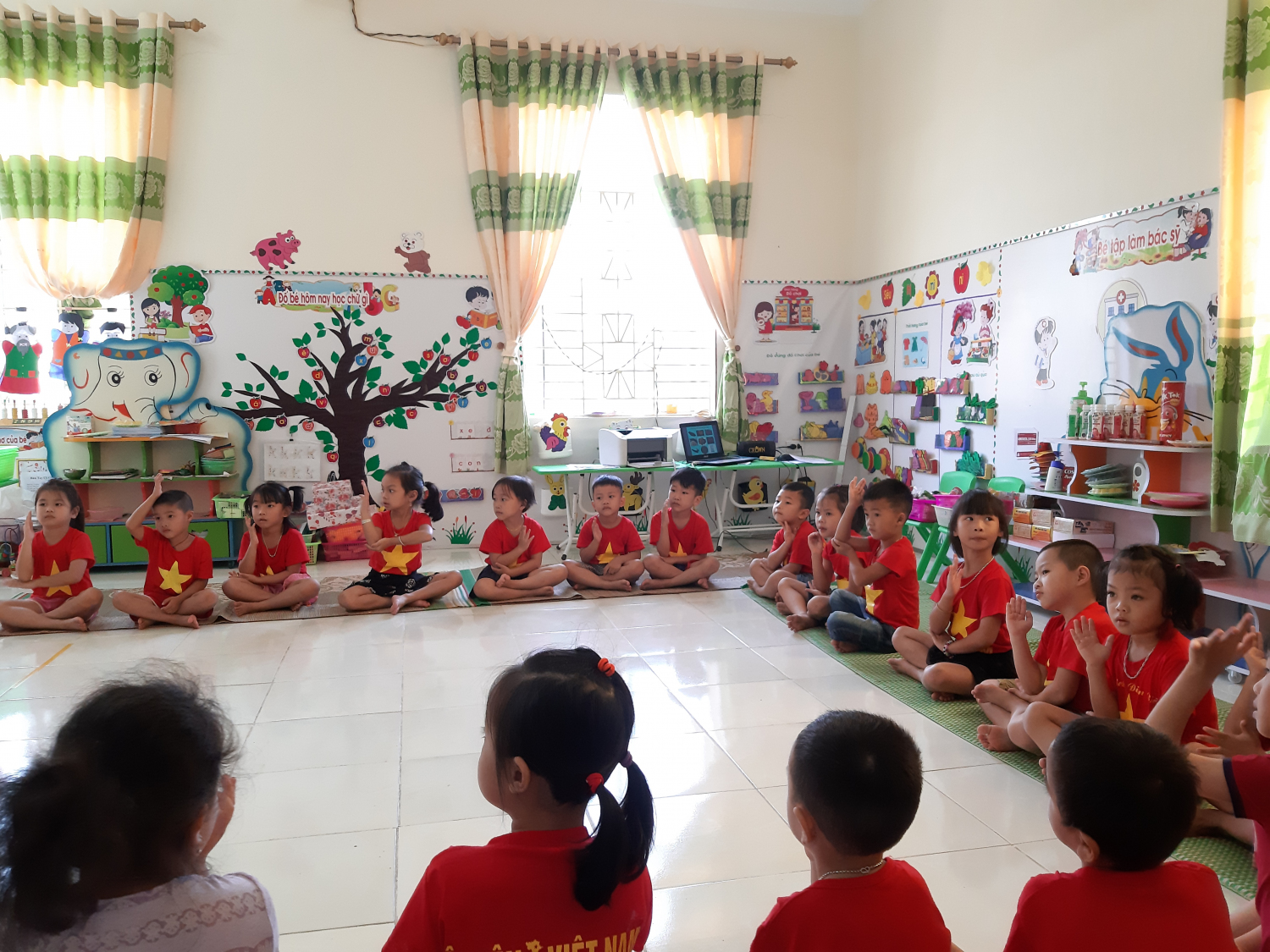 TRƯỜNG MẦM NON SƠN CA TỔ CHỨC CHUYÊN ĐỀ CẤP TRƯỜNG