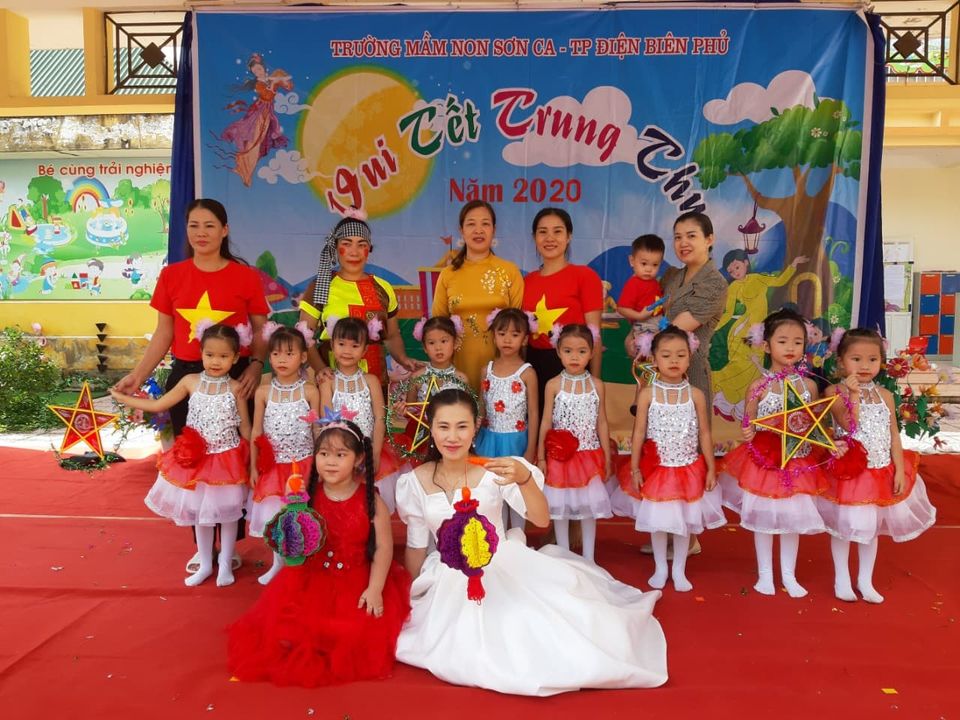 CÁC CON TRƯỜNG MẦM NON SƠN CA HÂN HOAN   “VUI ĐÓN TẾT TRUNG THU” NĂM 2020