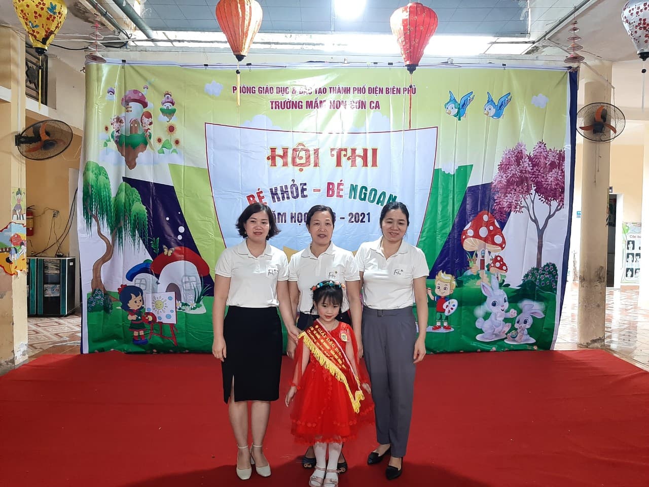 TRƯỜNG MẦM NON SƠN CA TỔ CHỨC  HỘI THI “BÉ KHỎE – BÉ NGOAN” NĂM HỌC 2020 – 2021